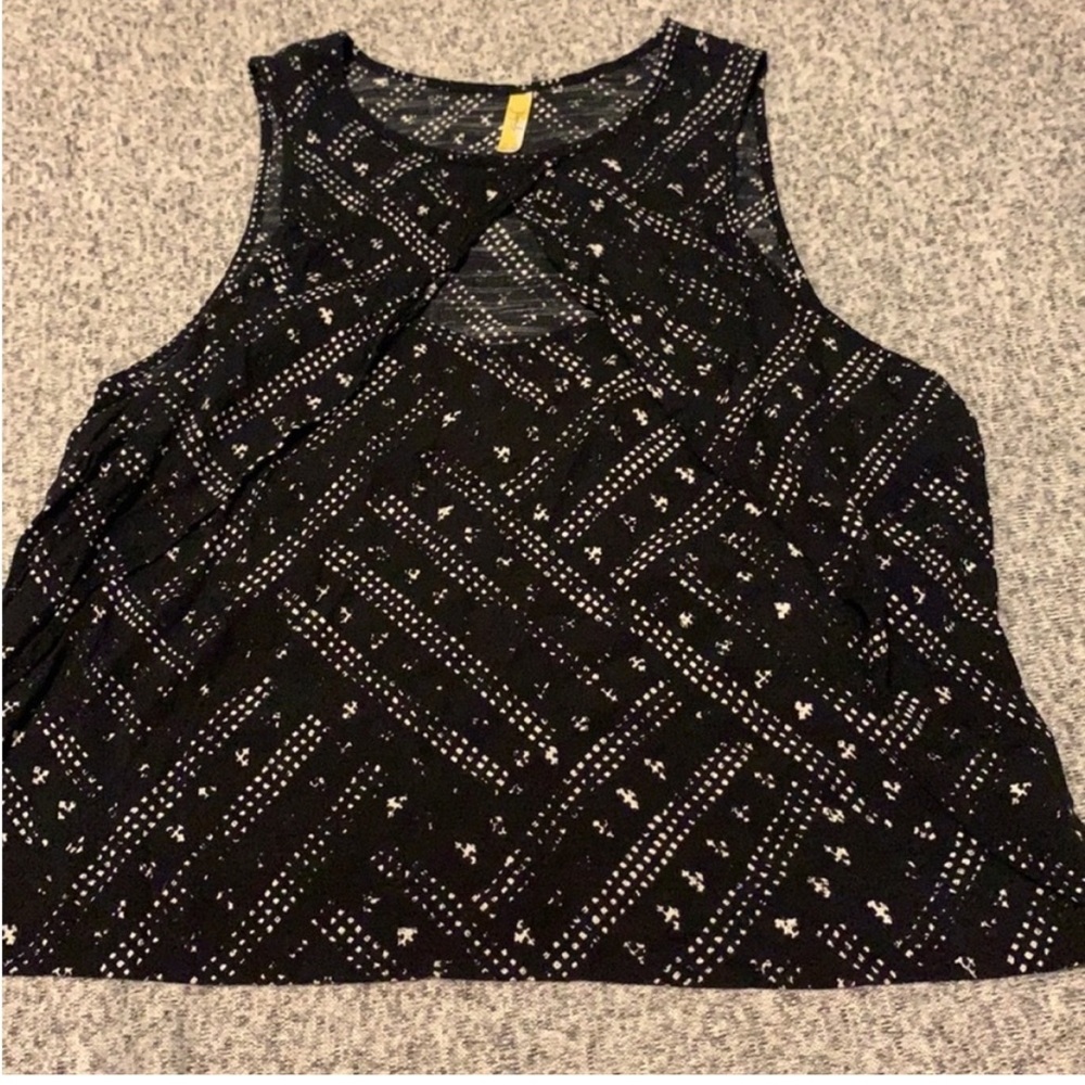 Free People Patterned Tank Top